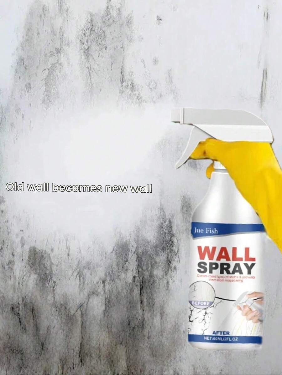 High-Coverage Home Wall Spray Paint For Interior Wall Renovation And Repair, Spot And Peeling Wall Touch-Up Spray Paint