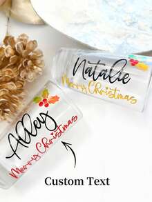 كأس تقديم مخصص، كؤوس تقديم للحفلات هدايا عيد الميلاد، كؤوس تقديم عيد الميلاد المخصصة، هدايا كؤوس تقديم للأعياد، كؤوس تقديم لحفلات عيد الميلاد، كؤوس تقديم عيد الميلاد المخصصة، للأعياد، لعيد الحب، لعيد الأم، للأعياد الميلاد، لعيد الأب، للتخرج، للزفاف، لتدشين المنزل، ديكور المنزل، تصميم أنيق - متعدد الألوان - مشاهدة 1