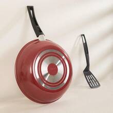 Ekco Sartén Wok con Antiadherente Classic de Aluminio 28 cm - Color Rojo - Rojo - Ver 6