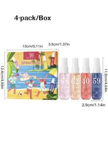 1/4 pièces/5 pièces Brume parfumée série Brésil 40 ml, ensemble de vaporisateur de parfum numérique/assainisseur d'air, air rafraîchissant, parfum d'ambiance, parfum longue durée, convient pour le salon/la salle de bain/l'hôtel, cadeau de Noël/Saint-Valentin - Divers parfums - Voir 18