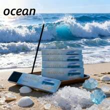 海洋鼠尾草香薰棒 - 仿木香薰棒，散发清新海盐香气，适合冥想、瑜伽、水疗及节日送礼（汉心风格包装），媲美真木香薰棒。 - 海洋鼠尾草 - 查看 3