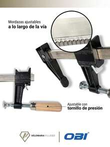 Prensa Sargento Carpinteria Madera Acero 6 In Tipo F 4 Pzs - Gris - Ver 4
