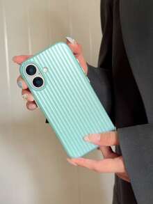 浅绿色奢华波纹条纹商务超薄手机壳，兼容 和 Galaxy - 綠色 - 查看 3