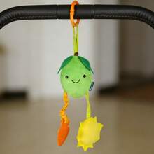 1pc Cute Fruit Cart Car Seat Hanging Toy Rattle With Chimes, Suitable For Newborn Baby Gift - Multicolor - View 18