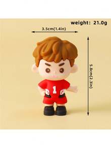 20件套赛车蛋糕装饰套装，包括汽车蛋糕插牌、赛道装饰、红色赛车、可爱赛车手、赛车标志和黄色路障，适用于汽车主题生日派对、洗礼派对、性别揭晓派对等。（请搭配托盘使用，切勿直接接触蛋糕） - 彩色 - 查看 7