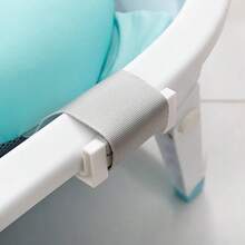 1pc Baby Bath Sponge Mat, Anti-Slip Bathtub Pad, Floating Bath Mat Universal Bathing Net Frame For Newborn - Multicolor - View 5