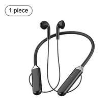 隔音頸帶防汗LED電量顯示數顯無綫耳機 - 黑色 - 查看 8