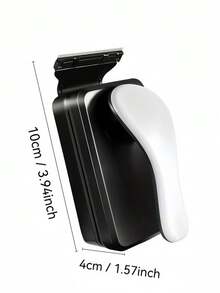 2-In-1 Aquarium Glass Scrubber - Magnetic Algae Cleaner With Non-Slip Grip - ABS Plastic/Magnet Material - Aquarium & Household Cleaning Style - Ergonomic Handle Pattern - Heavy-Duty Glass Cleaner - Durable Tool For Fish Tanks, Bathtubs & Glass Surfaces In Fresh & Saltwater - Multicolor - View 15