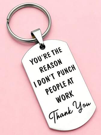 1件最佳伴侣礼物，钥匙扣，适合送给即将离职、退休或告别的同事，是生日、圣诞节、情人节等场合送给老板、挚友或同事的理想礼物。