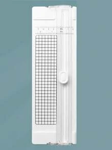 1个A3/A4双向裁纸刀，易于使用的精密裁切工具，适用于手工纸、卡片、照片裁剪，学校、家庭和办公用品