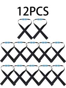 Bộ phụ kiện ná bắn đá ngoài trời 4/7/12 món, dây cao su định vị côn 2515, dây cao su dẹt màu đen dày 1.0mm làm từ mủ cao su tự nhiên có độ đàn hồi cao và lực căng mạnh, phù hợp cho người đam mê bắn súng, túi cao su dẹt giảm tiếng ồn, bền và có độ đàn hồi lâu dài, quà tặng tuyệt vời cho ngày lễ/sinh nhật. - màu đen - Xem 11