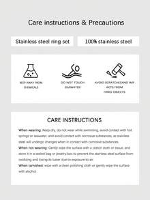 3pcs Fashionable Minimalist Stainless Steel Hollow Heart Diamond Inlaid Couple Rings Set, Suitable For Men And Women Daily Wear, Holiday And Date Gift Jewelry