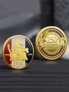 Productos para comprar: Medallas de deportes y actividades al aire libre, insignias conmemorativas, monedas de desafío de águila, insignias Jinshun, monedas de la suerte, monedas conmemorativas, artesanías coleccionables y regalos - Multicolor - Ver 2