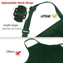 4 Pack Chef Apron, Waterproof Apron, Adjustable Apron With 2 Pockets For Men Women, Apron For CooFKing BaFKing Restaurant(Green),Green - Màu xanh lá - Xem 7