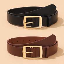 Bộ 2 chiếc thắt lưng trang trí thời trang đa năng hình mặt trời màu vàng dành cho nữ, dùng hàng ngày. - Nhiều màu - Xem 6