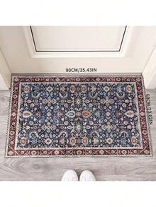 1 tấm thảm chùi chân phong cách Bohemian cổ điển, thảm trong nhà, thảm Ba Tư sáng tạo, thảm trải sàn, phụ kiện trang trí phòng ngủ, đạo cụ chụp ảnh, trang trí ngoài trời - Nhiều màu - Xem 5