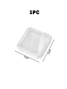 透明美甲收纳盒，美甲贴纸收纳盒，带按扣的美甲包装盒，珠宝化妆品收纳盒，塑料假指甲展示盒，美甲工具收纳盒，DIY串珠收纳盒，塑料收纳盒，透明塑料桌面收纳盒，小型长方形收纳盒，适用于家庭、美甲沙龙、化妆品、钻石画、美甲、电子元件、桌面收纳、旅行收纳，女士礼物，圣诞礼物，创意女士礼物，房间装饰 - 彩色 - 查看 29