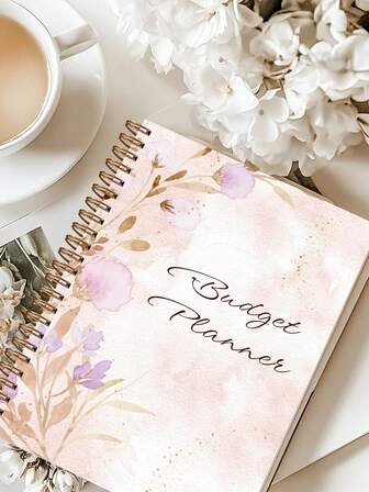 Planificador de presupuesto mensual tamaño A5, 5.6x8.0 pulgadas, diseñado específicamente para personas con TDAH, incluye seguimiento de ingresos y gastos y resumen mensual, adecuado para finanzas personales y presupuesto del hogar, útiles de oficina, esencial para volver a la escuela