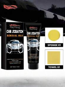 Professional Car Scratch Repair Kit - Car Polishing, Restoration, Coating And Scratch Remover Paste Set