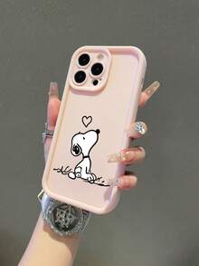 A Cartoon Snoopy Pattern, A High-Bamboo Anti-Drop Phone Case Made Of Tpu Material, Can Be Given As A Holiday Gift. It Is Suitable For IPhone Xs/ XS Max /Xr/11, 12, 13, 14, 15, 16pro/Promax/14, 15, 16plus/17, And Is Suitable For Both Men And Women - 彩色 - 查看 2