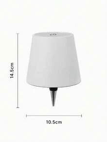 3 Colors Dimmable Bottle Lamp LED Table Lamp Rechargeable Night Lamp Stepless Dimming For Parties Bars Wine Bottles Restaurants - D-trắng - Xem 10