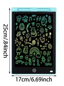 3 Sizes! 12/10/8.5 Inch Kids LCD Writing Tablet - Stylus Pen + Erasable Screen, Educational Toy, Birthday/Holiday Gift - Multicolor - View 22