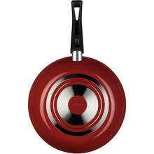 Ekco Sartén Wok con Antiadherente Classic de Aluminio 28 cm - Color Rojo - Rojo - Ver 3
