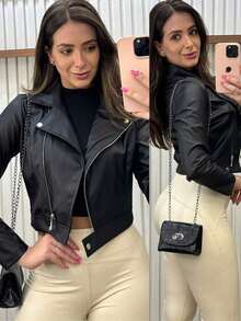 Simple Elegant Party Casual - 黑色 - 查看 2