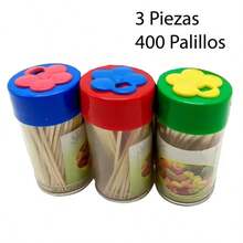 Palillos Coctelero de Madera Set3 - Albaricoque - Ver 5