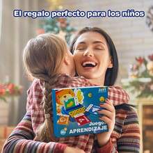 Juego Didacticos 2 en 1 de Numeros y Letras Español Alfabetizacion Interesante Juego con 64 Tarjetas Flash 128 Palabras Juguetes Educativos Montessori Regalo para Niños y Niñas de 3 4 5 6 7 8 AñosDuradero y cultiva el interés de los niños - Multicolor - Ver 7