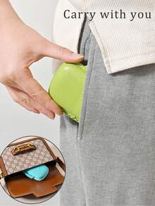 1pc Medicine Box Multi-Compartment Multifunctional Medicine Box Medicine Storage Box Portable Sealed Medicine Box Travel Medicine Box Mini Portable Pill Storage Box Waterproof And Moisture-Proof Travel Medicine Storage Box Weekly Pill Box Medicine Dispenser Pocket Medicine Box. Can Store Vitamins Fish Oil Health Care Products Suitable For Outdoor Camping Hiking Fishing Moisture Prevention Mountain Climbing And Travel - Multicolor - View 7