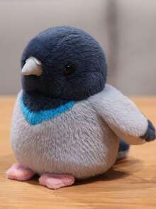 1pc Cute Realistic Bird Plush Doll, Interactive Bird Friend Doll Gift For Kids, Easter Bird Decor Plush - Multicolor - View 14