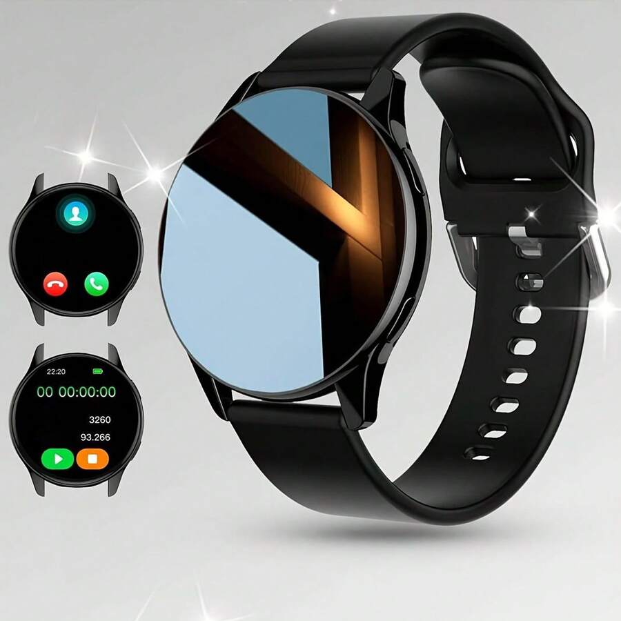 Smartwatch, Wireless Call/Dial, Multiple Sports Modes, Incoming Call Alert And Rejection, SMS Reminder, Customizable Wallpaper, Compatible With Android System