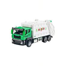 1 chiếc xe tải chở rác mô hình hợp kim hoạt động được - Xe đồ chơi thu nhỏ thực tế, chi tiết sống động, lý tưởng cho trẻ em chơi sáng tạo, sưu tập của những người đam mê xe đồ chơi và trưng bày trên bàn làm việc, thích hợp làm quà Giáng sinh, Halloween, sinh nhật cho bé trai và bé gái, không cần nguồn điện. - Nhiều màu - Xem 14