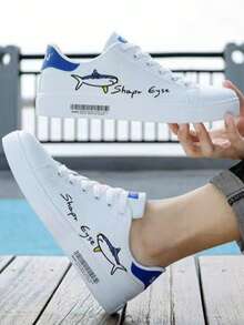 男士2025秋冬休闲软底多功能运动鞋，轻便舒适运动鞋 - 藍色 - 查看 4