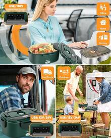 Lunch Box Sets - Dark Green - View 3