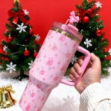 S*Love Limited Edition Gift Box - 40 Oz Large Capacity Stainless Steel Vacuum Insulated Travel Mug, The Perfect Choice For Valentine's Day Gifts. Suitable For Office Use. It Is Ideal For Use In Cars, Gyms, Outdoors, Sports, Travel, Juice, Coffee, And Designed For Both Cold And Hot Beverages. It Is Also Suitable For Graduation Gifts, Teacher Gifts, Valentine's Day Gifts, Birthday Gifts, Thanksgiving Gifts, Christmas Gifts, Party Supplies And Other Occasions. It Is Perfect For All Kinds Of Drinks, Including Ice Water, Iced Tea Or Coffee, Cold Drinks And Hot Drinks. - 伊比沙島日落+禮盒 - 查看 4