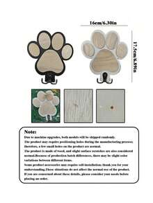 Customized Text Hook, Personalized Wooden Dog Leash Hook, Cartoon Word Decor Hook, Cute Colorful Cat Style Unique Customized Home Decor, Ideal Gift - Multicolor - View 11