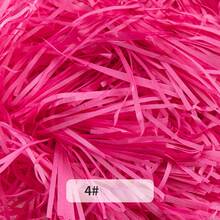 1bag 30g Multi Colored  Grass Shredded Paper Gift Box With Hand Gift Filler Paper Scrap,Valentine'S Day,Wedding And Holiday Gift Decorations - Multicolor - View 3