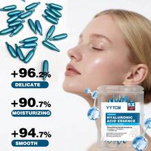 90粒/瓶 玻尿酸深层保湿胶囊精华，补水柔滑，蕴含角鲨烷、维生素E、维生素C，深层补水亮肤精华 - (0.4gx50capsules)/bag - 查看 4