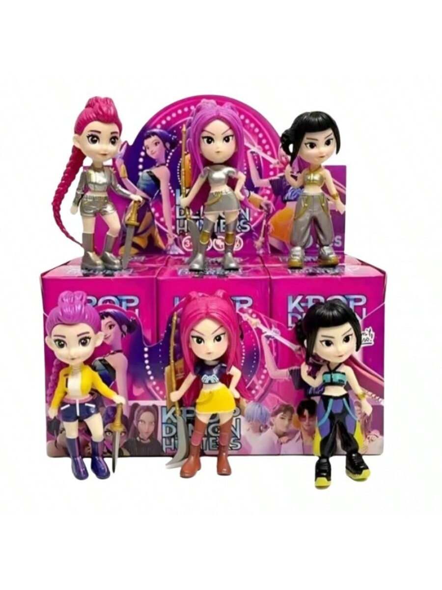 Figura Sorpresa K-Pop en Caja Ciega - Mini Muñeca Coleccionable Estilo Idol (Envío Aleatorio, 1 Pieza)