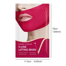 1/2/3/5/6/8/10/15/20pcs V-Shaped Lifting Gel Face Mask, Chin Lifting Patch, Moisturizing Hydrogel Ear Hook Face Mask, Double V Ear Hook V-Line Face Mask, V-Line Lifting Face Mask - Multicolor - View 6