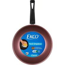 Ekco Sartén Wok con Antiadherente Classic de Aluminio 28 cm - Color Rojo - Rojo - Ver 4