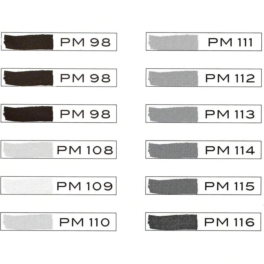 Prismacolor Premier - Marcadores artísticos de doble extremo, punta fina y cincel, color gris frío, para adultos, paquete de 12 - Gris frío - Ver 1