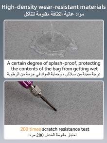 DANYCASE 14 Inch/15.6 Inch Waterproof Laptop Sleeve, With Shoulder Strap And Handle, Ultra-Slim Laptop Bag, Suitable For 14-15.6 Inch HP, ASUS, And Other Brand Laptops - Multicolor - View 9