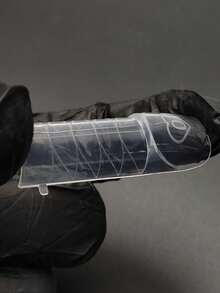 150pcs Nail Dual Form Acrylic French Tip Nail Extension Tool Double Sandwich Dual Forms For Nails