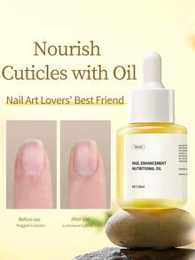 XEIJAYI 20毫升指甲营养角质层护理油，植物滋养油，指甲调理保湿，角质层护理，指甲护理工具 - 黃色 - 查看 5