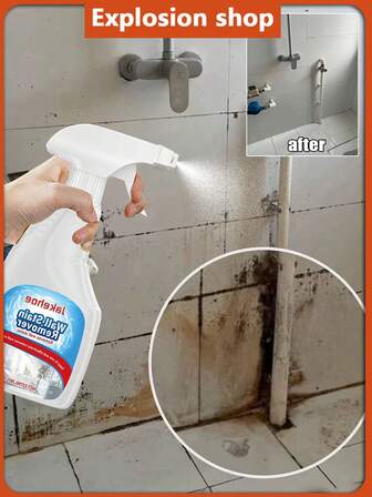  Jakehoe Wall Stain Remover, Home Wall Soot Removal Cleaner, Suitable For Cleaning Interior Walls, Bathrooms, Tiles And Other Surfaces