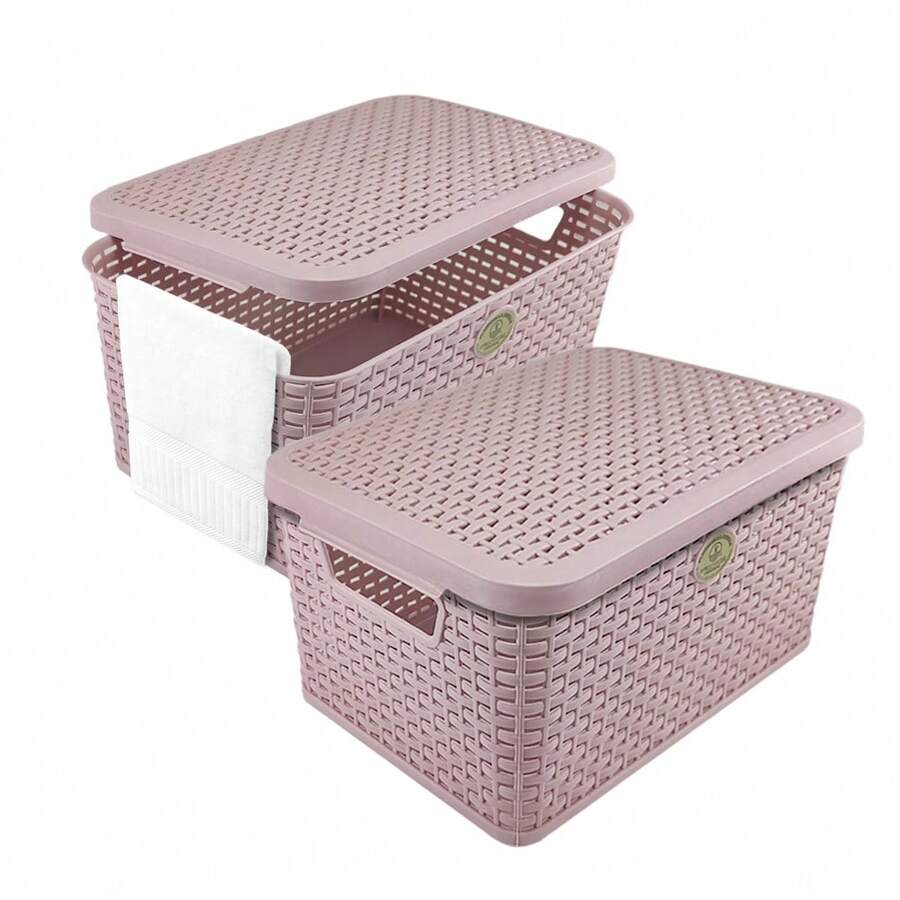 Storage Bins With Lids