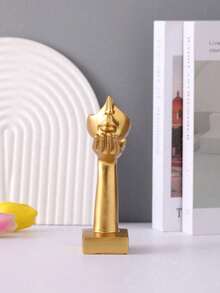 1pc Couple Sculpture, Kissing/Gazing Lovingly Statue, Couple Anniversary Gift, Wedding Anniversary Gift, Unique Couple Gift Idea, Wedding Gift, 2024 Couple Sculpture, Modern Abstract Ceramic Craft - Multicolor - View 2